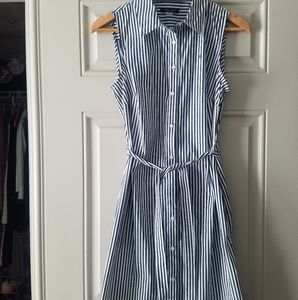 Tommy Hilfiger Striped Cotton Shirtdress